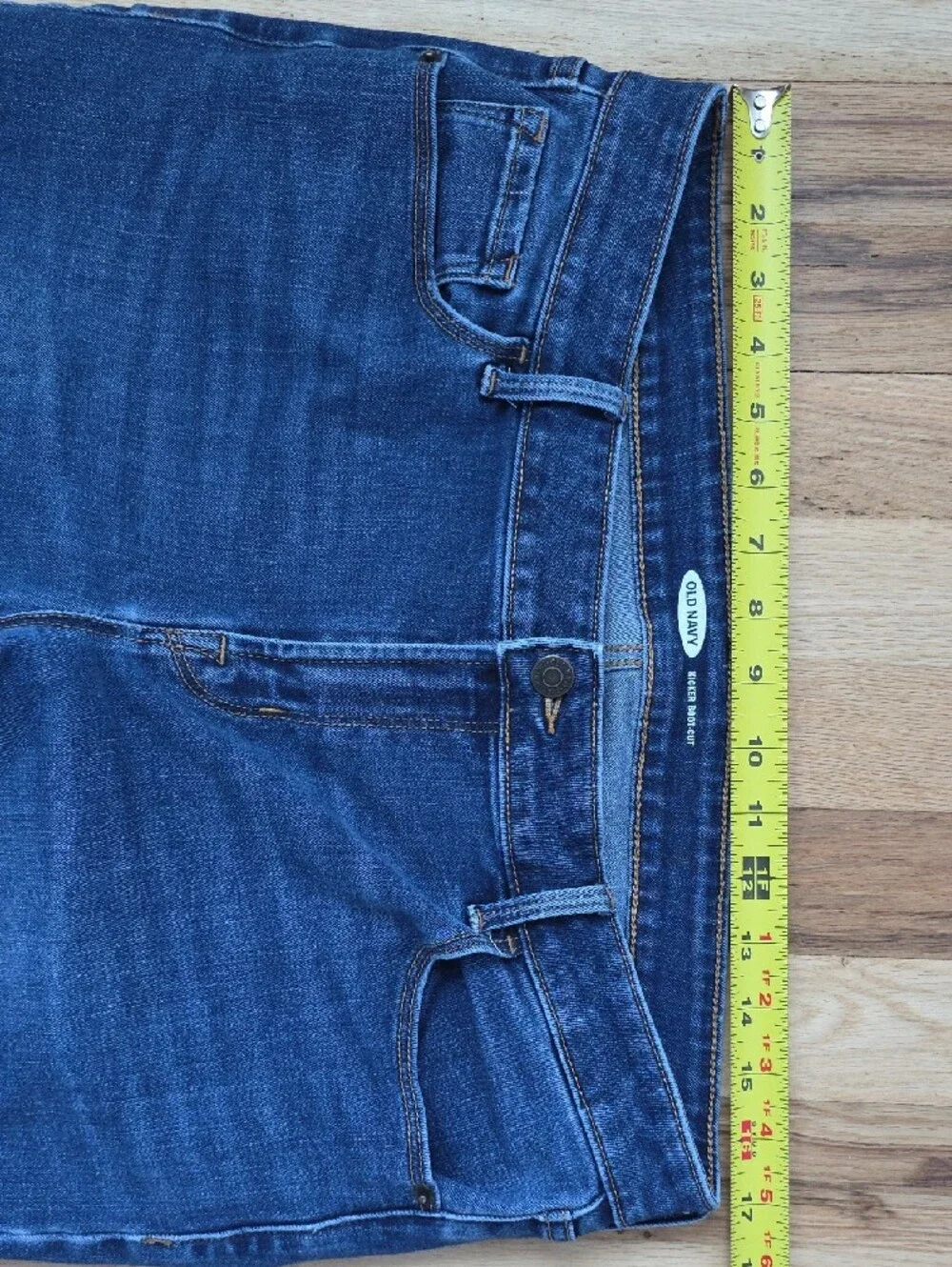 Old Navy Women's Dark Blue Flare Jeans
